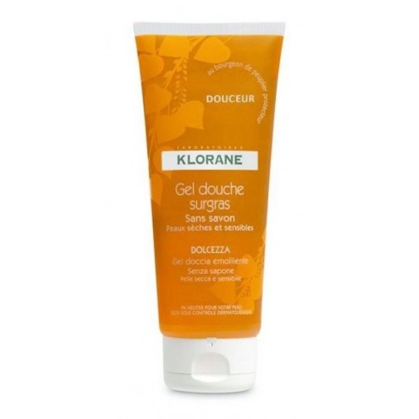 klorane gel douche surgras douceur 200ml